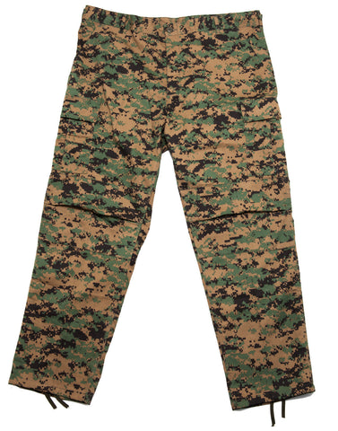 Woodland Digital Military BDU Pants