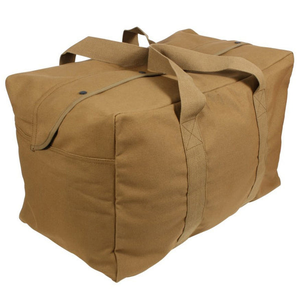 CANVAS PARACHUTE CARGO BAG - COYOTE