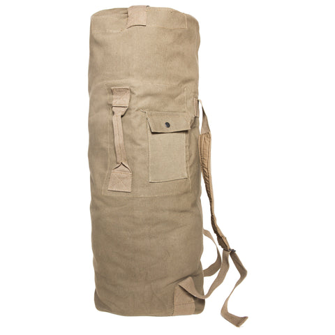 DOUBLE STRAP DUFFLE BAG - COYOTE