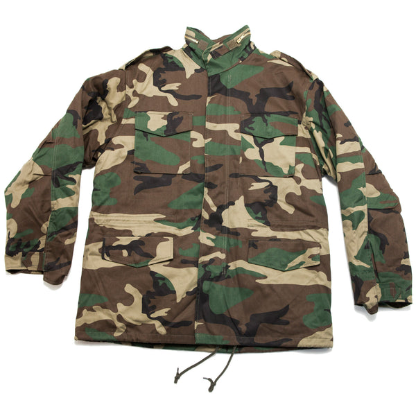 M-65 JACKET WITH LINER - WOODLAND CAMO