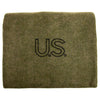 OLIVE DRAB U.S 70% VIRGIN WOOL BLANKET